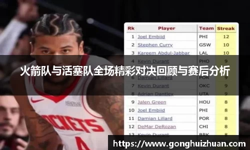 火箭队与活塞队全场精彩对决回顾与赛后分析